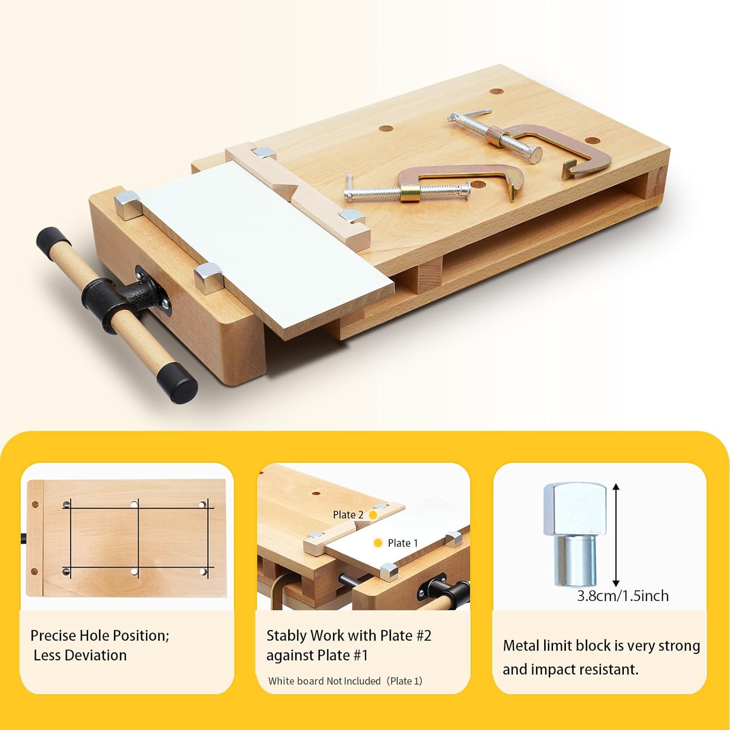 Woodworking Vise Types - Banco da Lavoro in Legno Duro