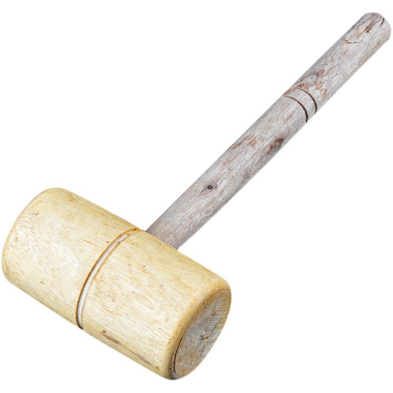 Wooden Mallet Carving - Martello in Legno con Manico, Martello