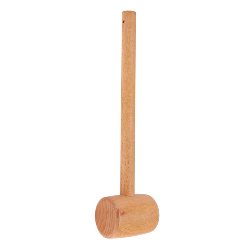 Wooden Mallet Carving - Martello in legno massello senza danni,