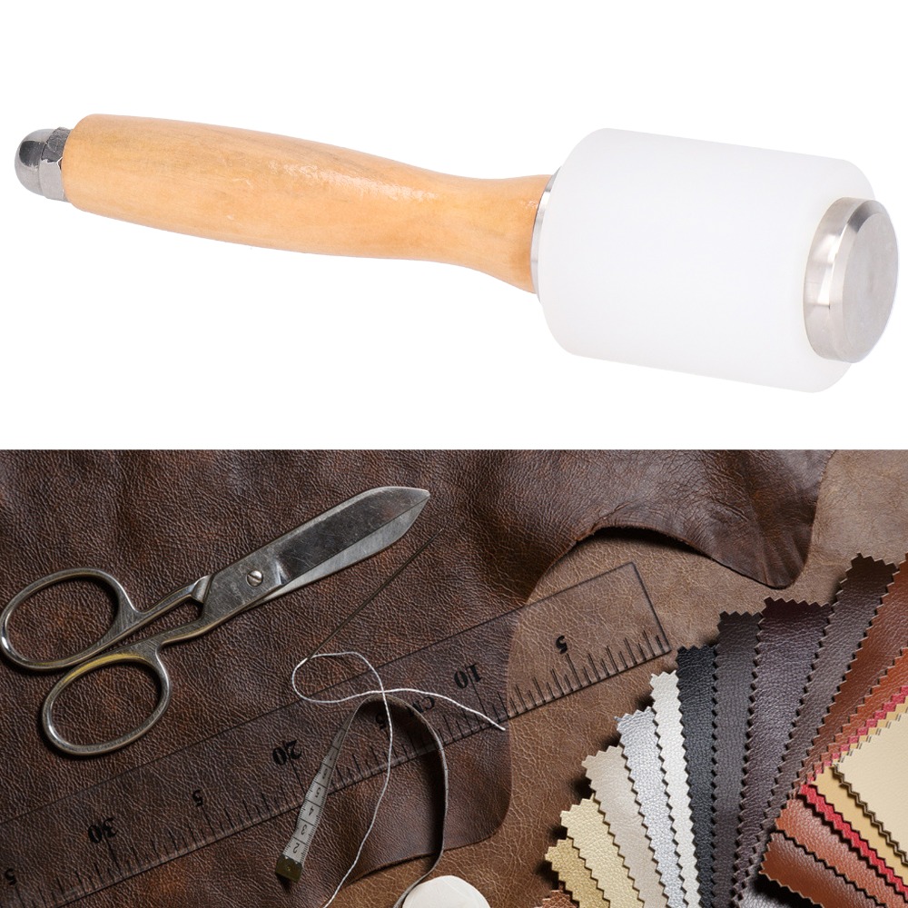 Wooden Mallet Carving - Martello per Incisione su Pelle in