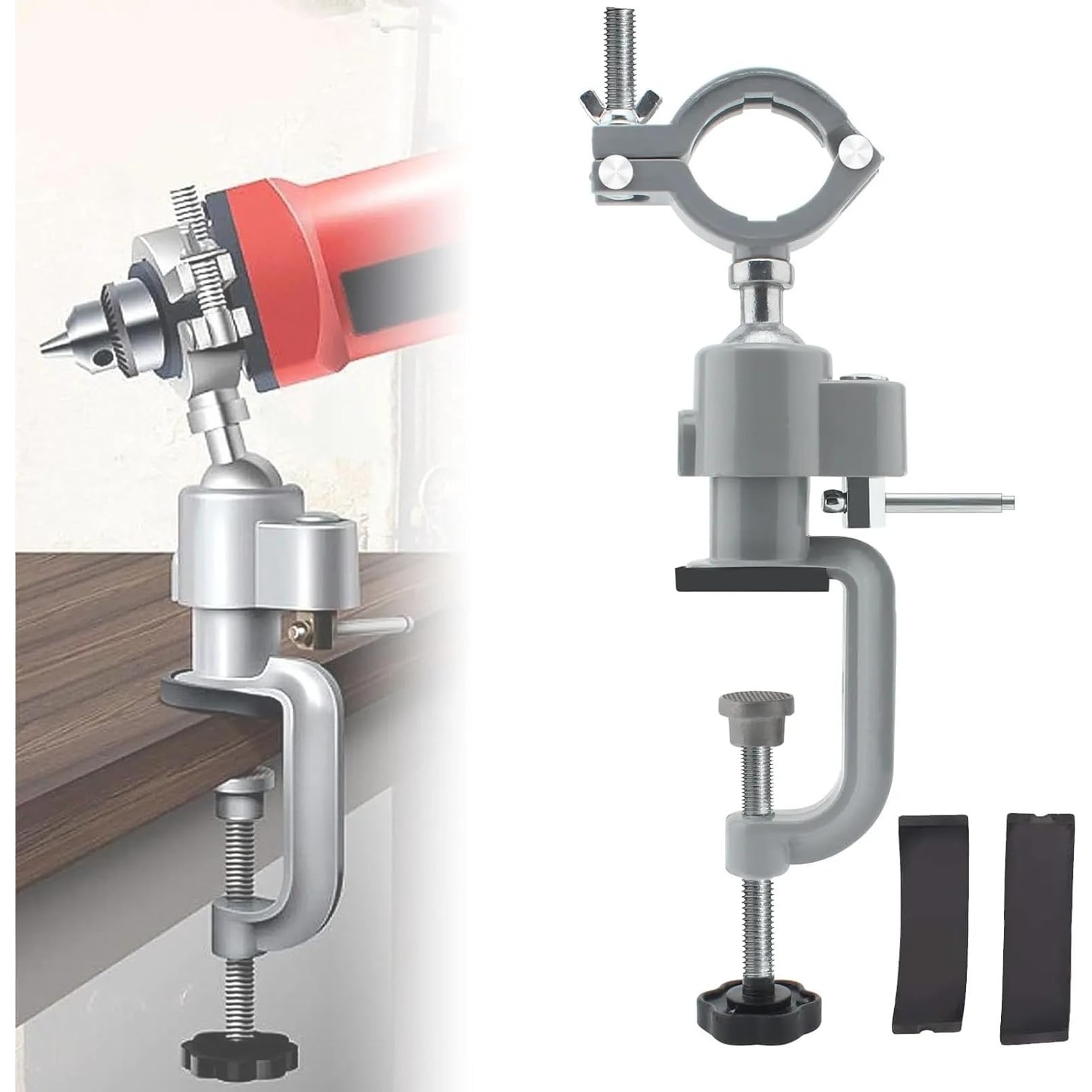Woodworking Vise Types - 360 ° Morsa girevole da tavolo