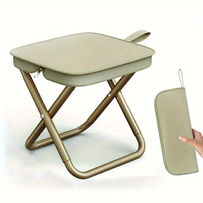 Woodworking Outdoor Furniture - Astuccio pieghevole per esterni, piccolo sgabello