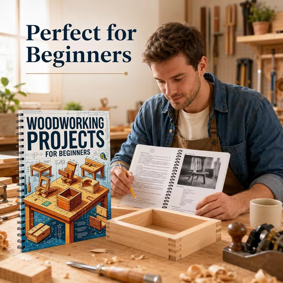 Woodworking Ideas For Beginners - Piani di Lavorazione del Legno Semplici