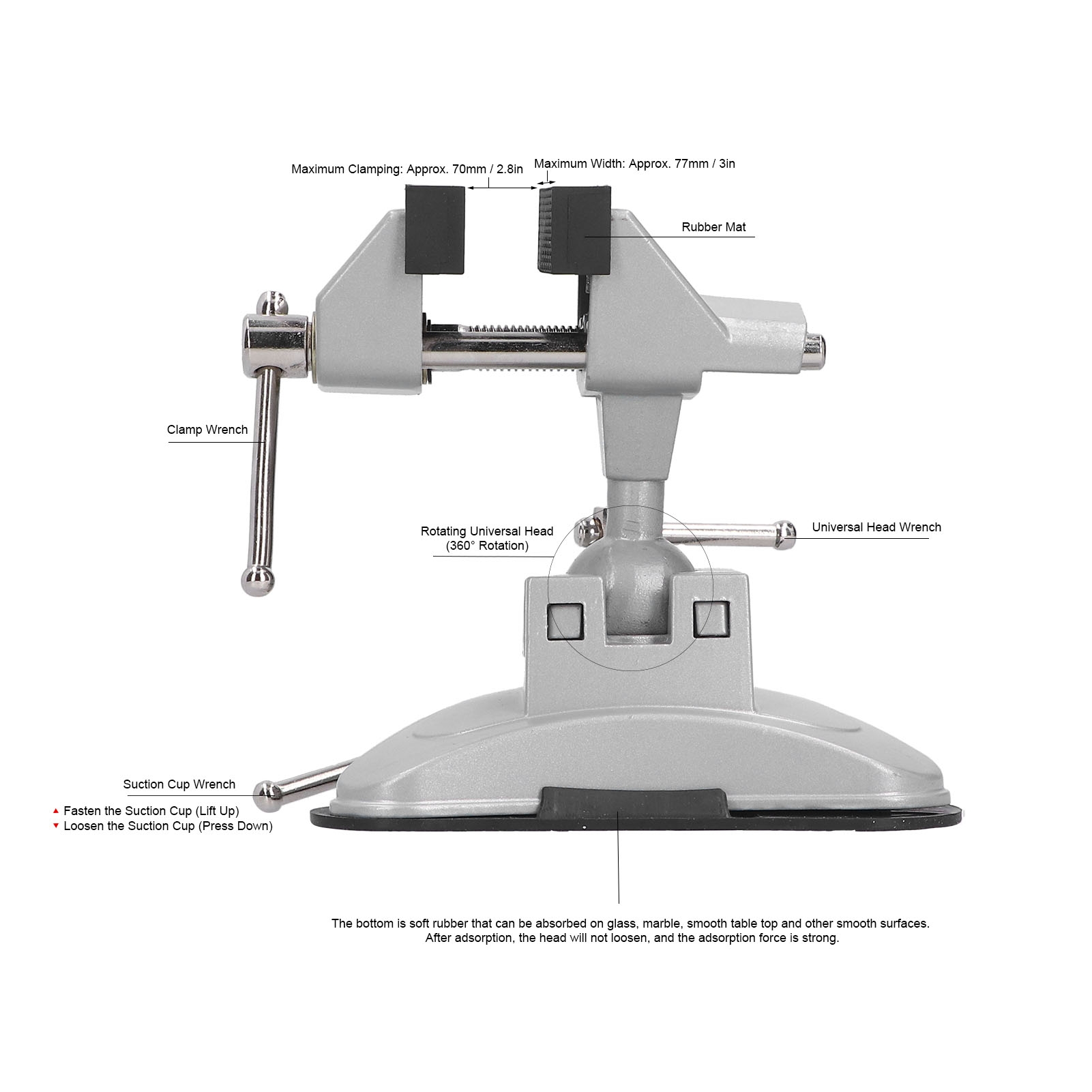 Morsa da banco piatta a pressi - Woodworking Vise Types recensione e prezzo
