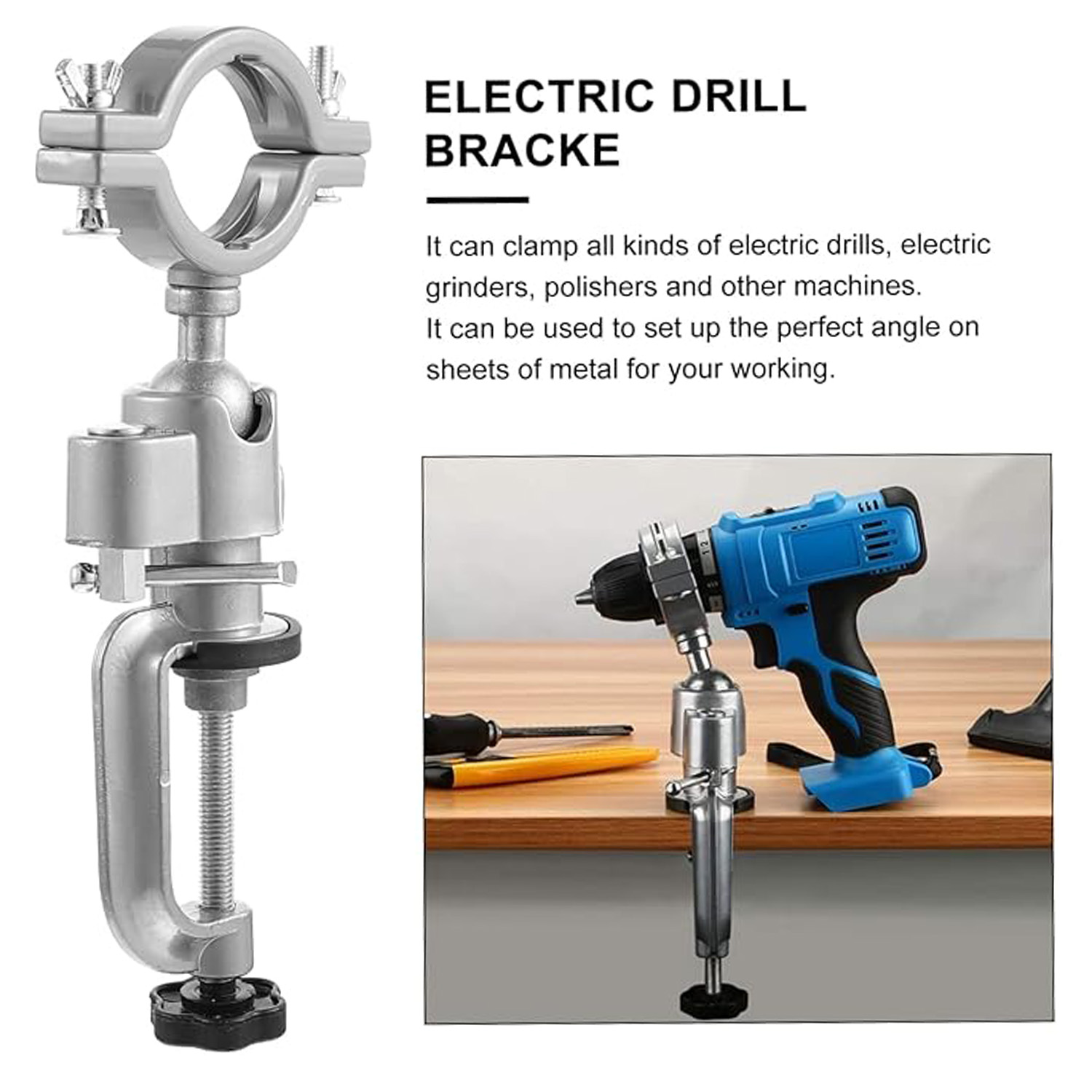 360 °   Staffa per morsetto da - Woodworking Vise Types recensione e prezzo
