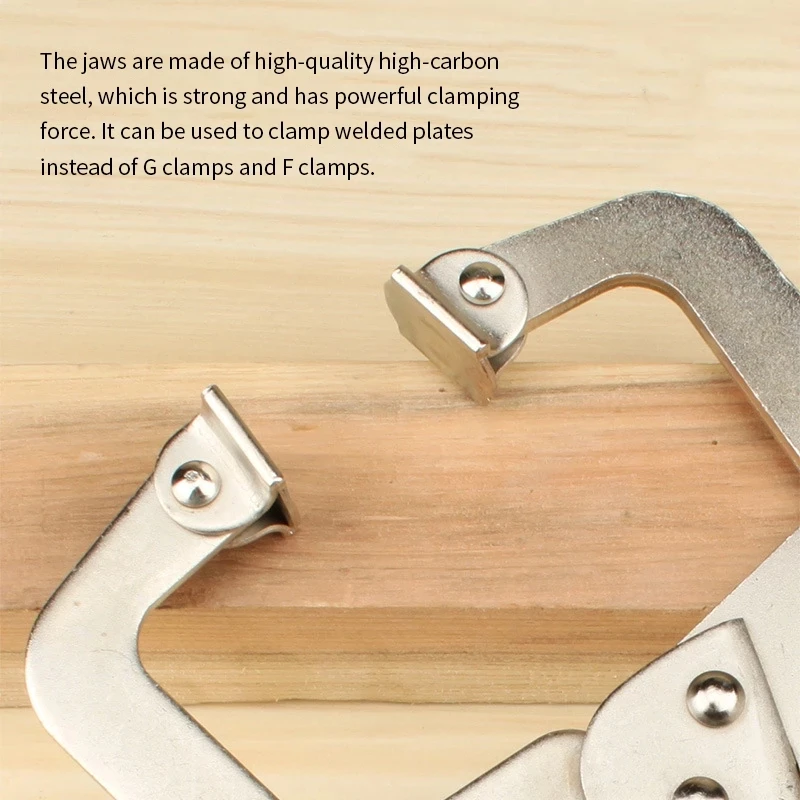Morsetti a clip tipo C in acci - Woodworking Vise Types recensione e prezzo