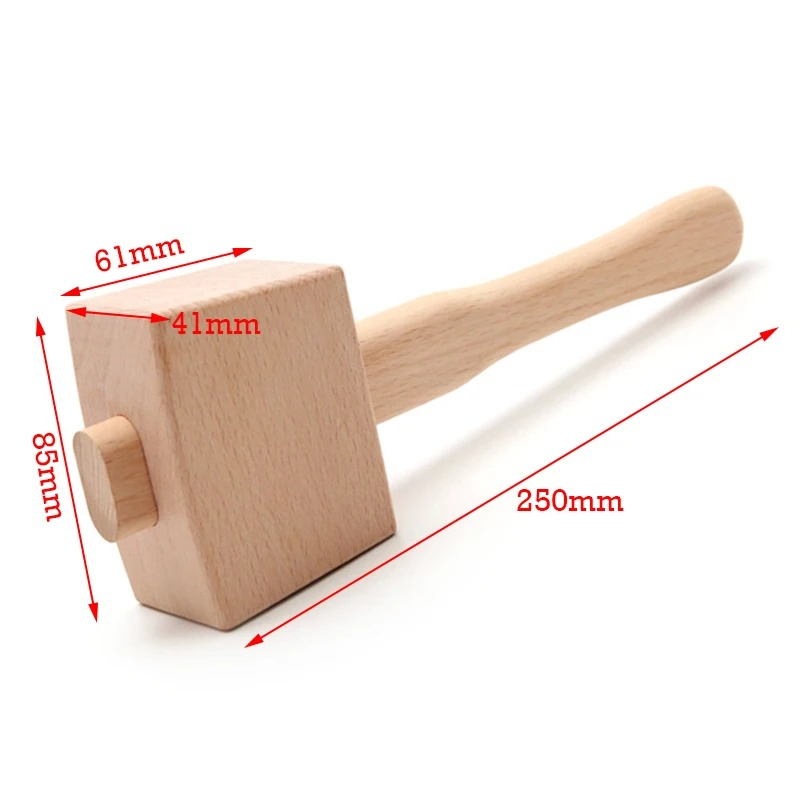 Pelle fatta a mano fai-da-te,  - Wooden Mallet Carving recensione e prezzo