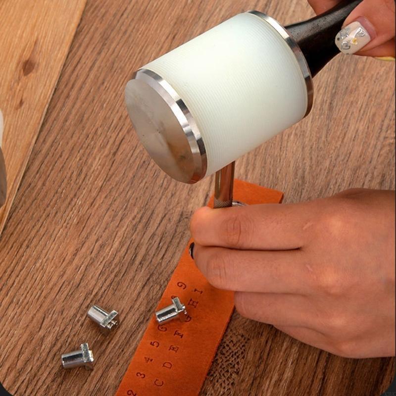 Crafoglio in pelle fai -da -te - Wooden Mallet Carving recensione e prezzo