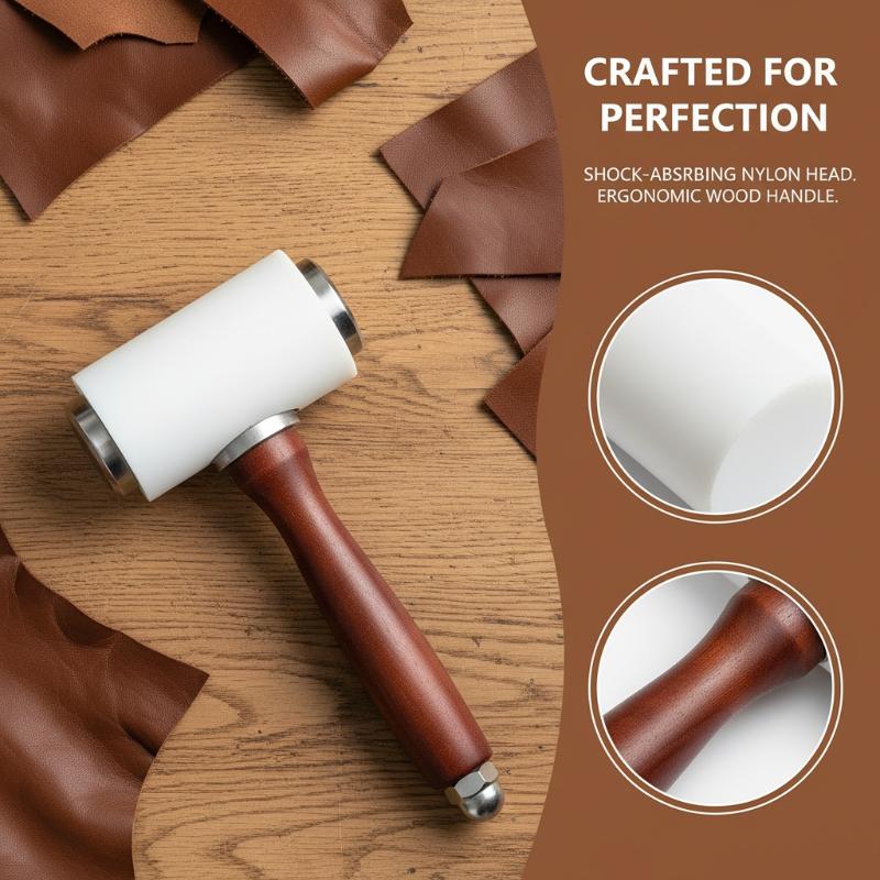 Martello per incisione su pell - Wooden Mallet Carving recensione e prezzo