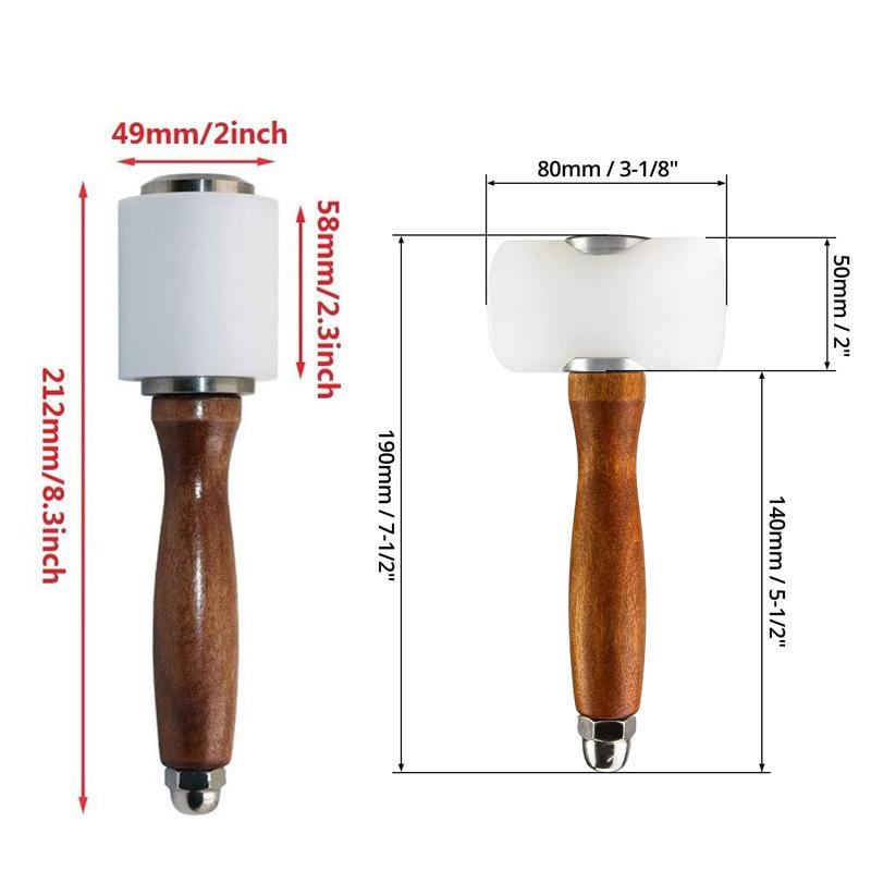 Martello per incisione su pell - Wooden Mallet Carving recensione e prezzo