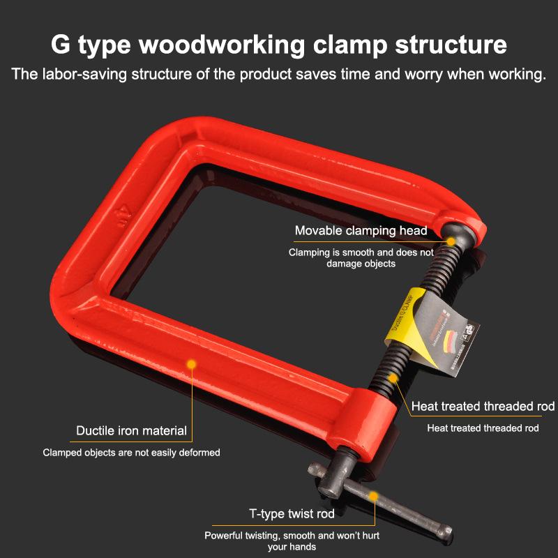 Morsetto a C profondo G Clamp  - Woodworking Clamp recensione e prezzo